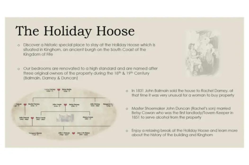 The Holiday Hoose Kinghorn Buitenkant foto